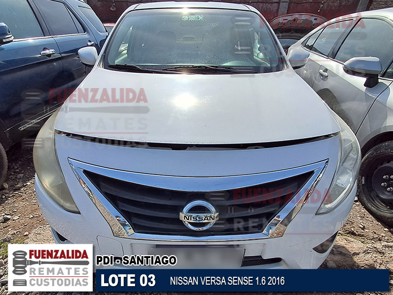 NISSAN VERSA SENSE 1.6