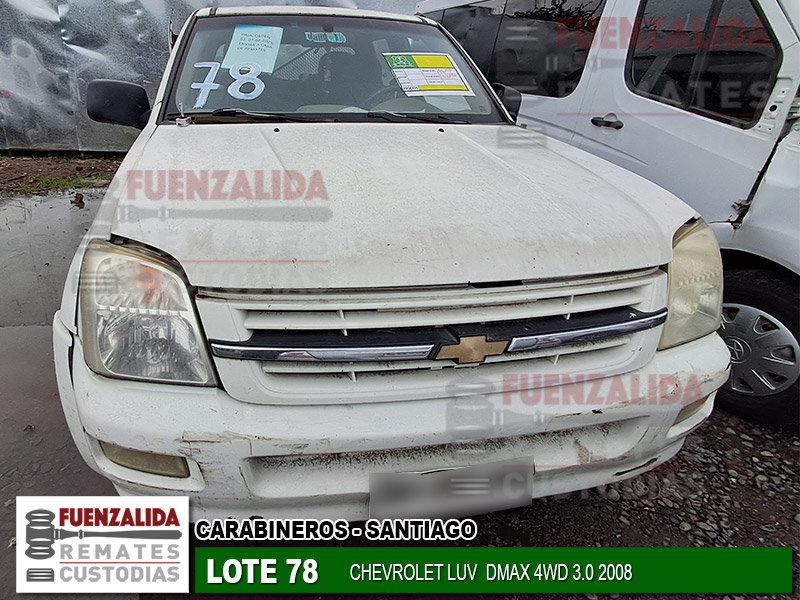 CHEVROLET LUV DMAX 4WD 3.0