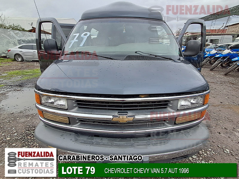 CHEVROLET CHEVY VAN 5.7 AUT