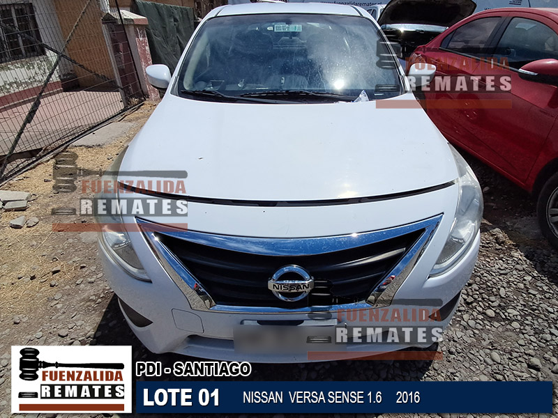 NISSAN VERSA SENSE 1.6 2016