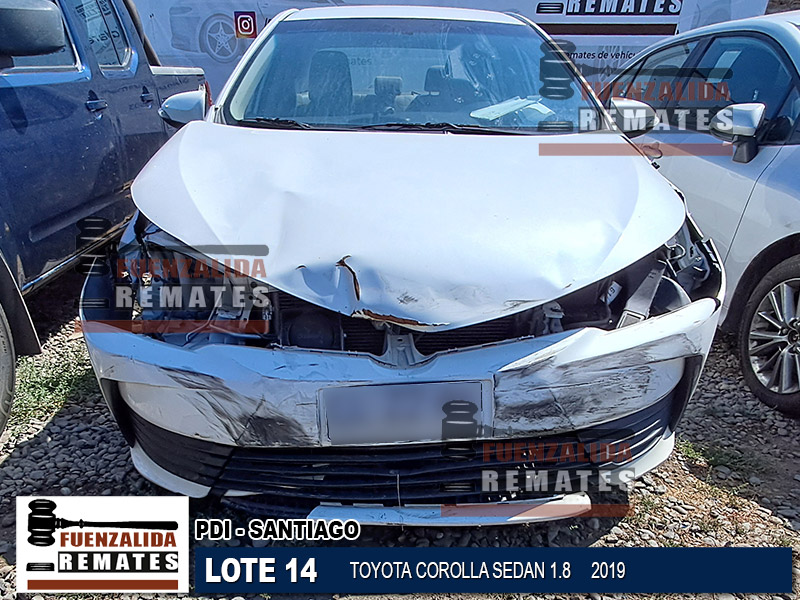 TOYOTA COROLLA SEDAN 1.8 2019