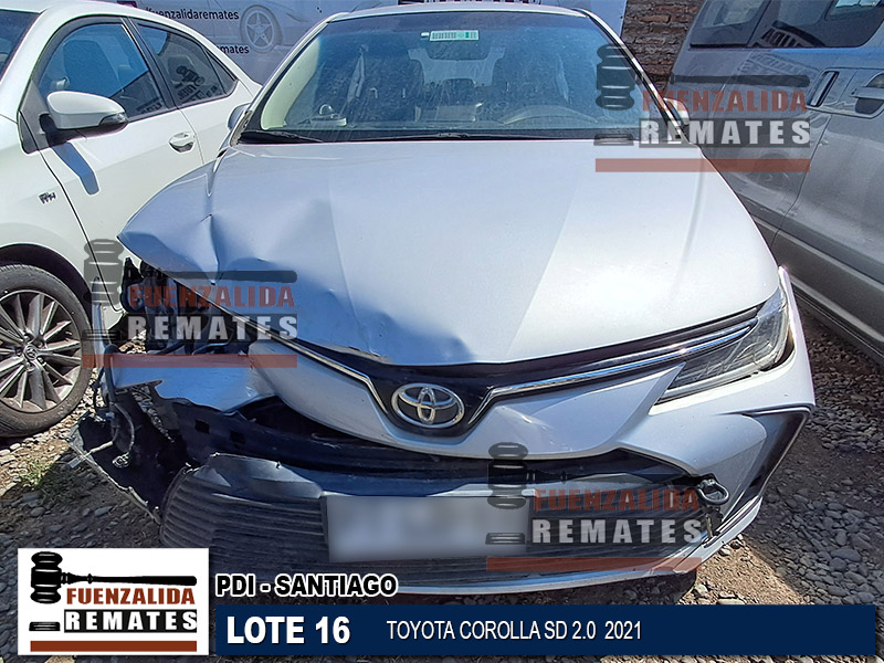 TOYOTA COROLLA SD 2.0 2021