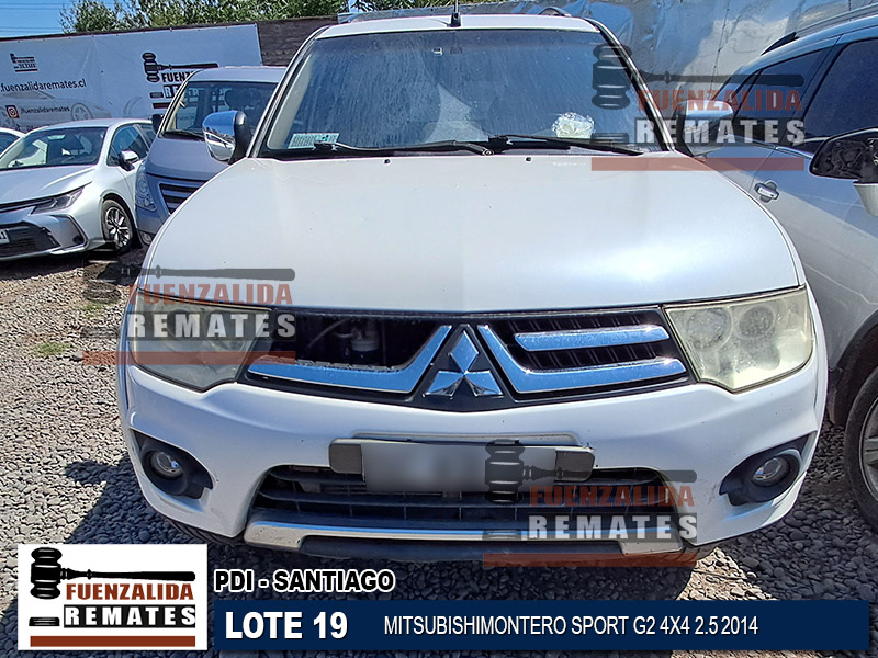 MITSUBISHI MONTERO SPORT G2 4X4 2.5 2014