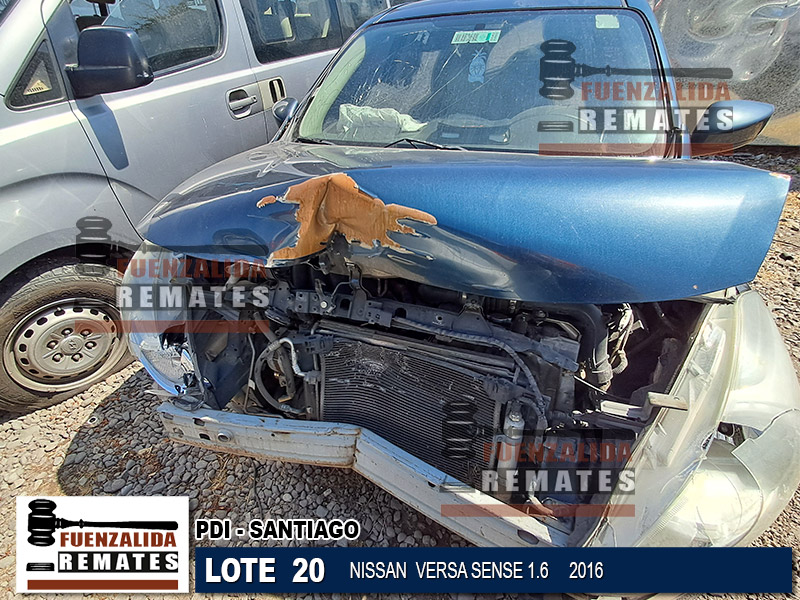 NISSAN VERSA SENSE 1.6 2016