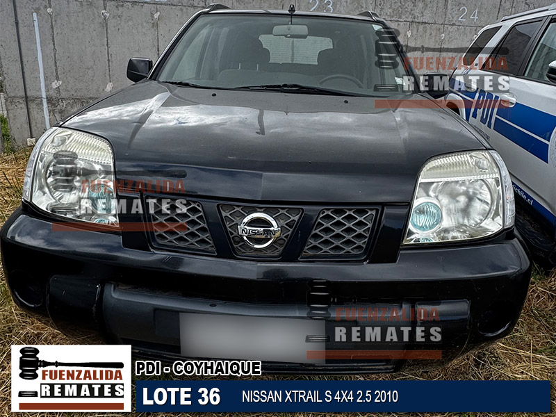 NISSAN XTRAIL S 4X4 2.5 2010