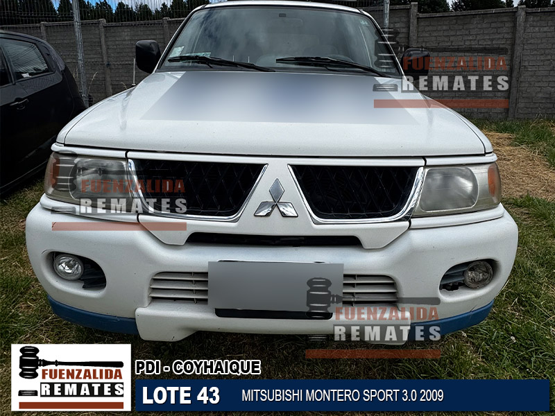 MITSUBISHI MONTERO SPORT 3.0 2009