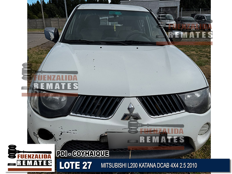 MITSUBISHI L200 KATANA DCAB 4X4 2.5 2010