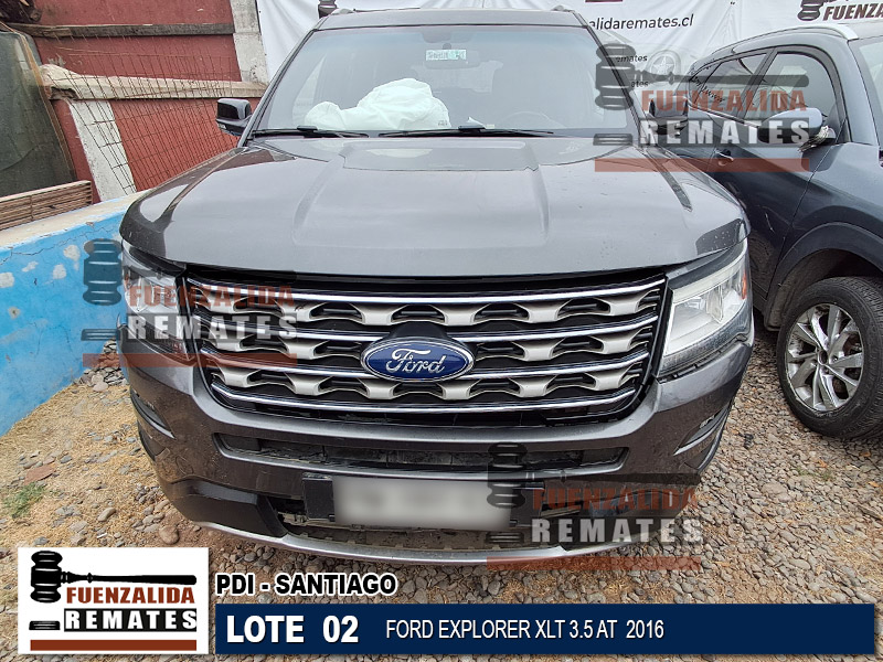 FORD EXPLORER XLT 3.5 AT 2016