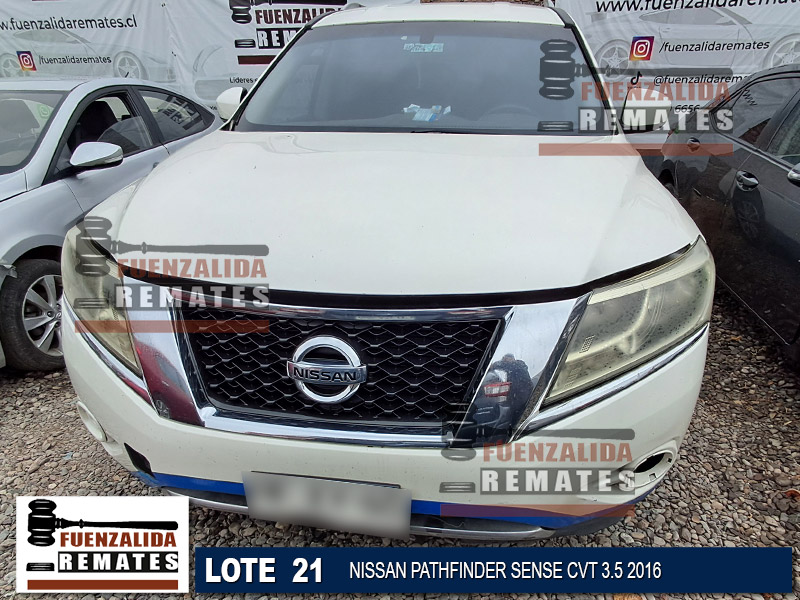 NISSAN PATHFINDER SENSE CVT 3.5 2016